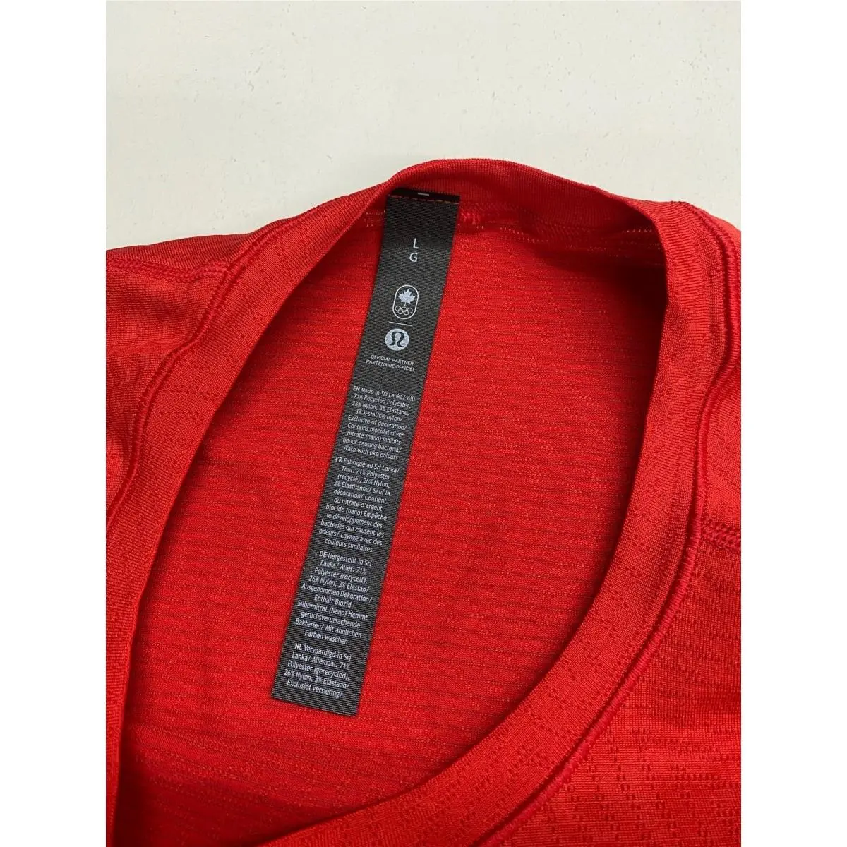 Lululemon clothing - Red 2
