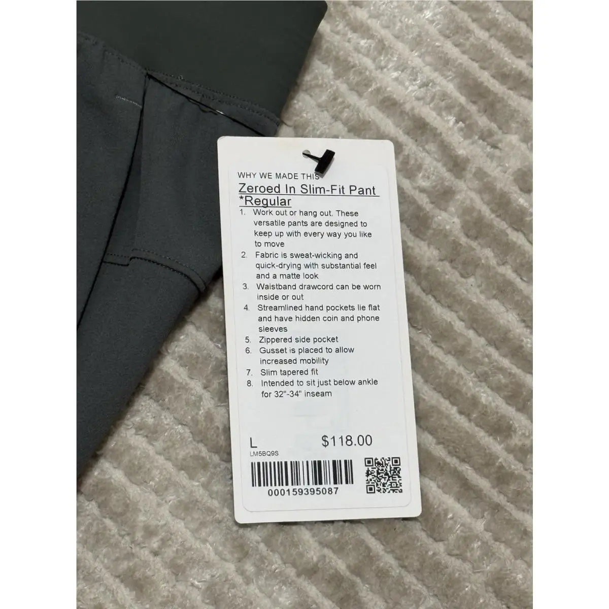 Lululemon clothing - Green 4
