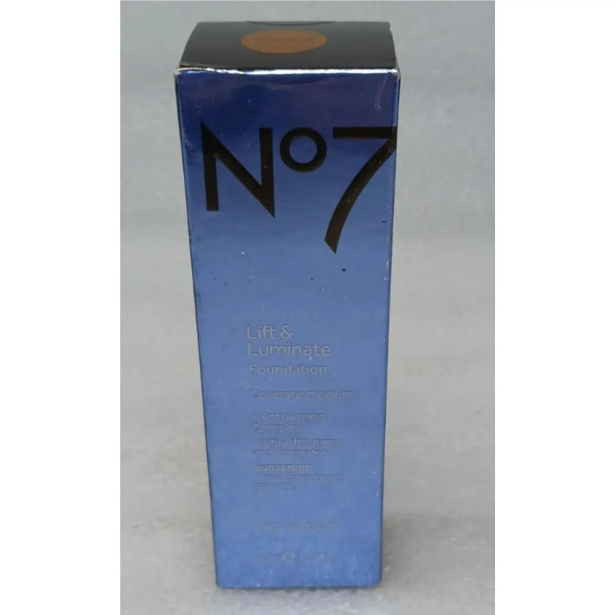 No 7 Lift Luminate SPF15 Foundation 30ML 1oz Chestnut