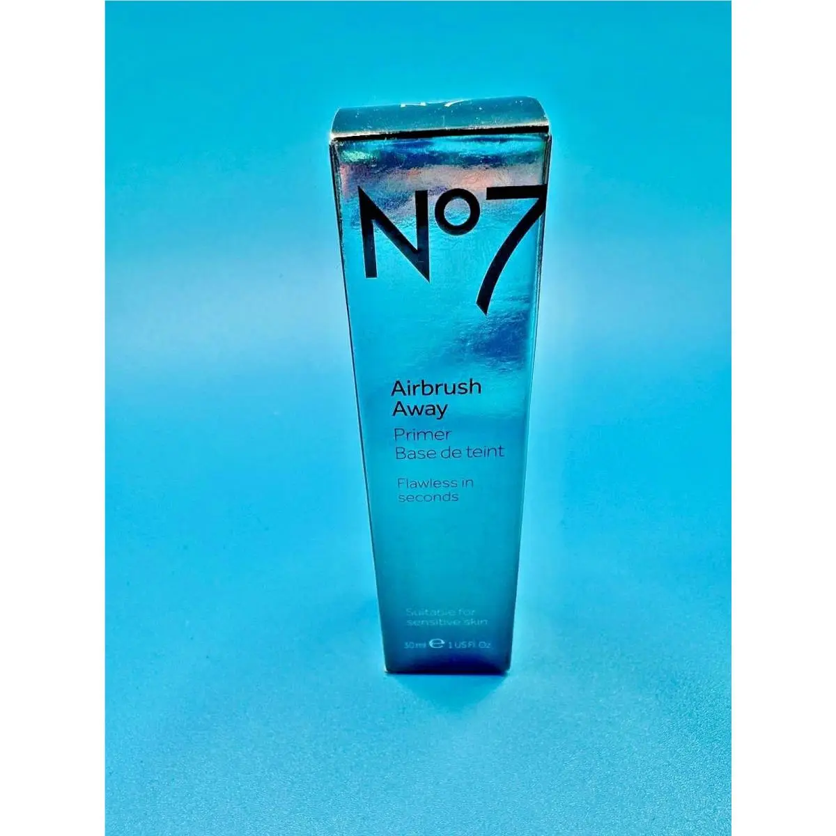 No7 Airbrush Away Primer Base 30ml 1.0 Fl Oz Suitable For Sensitive Sk