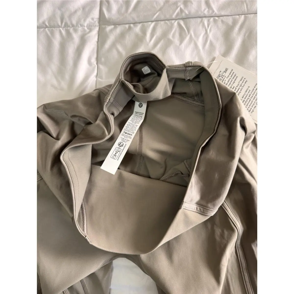 Lululemon clothing - Warm Ash Grey 8