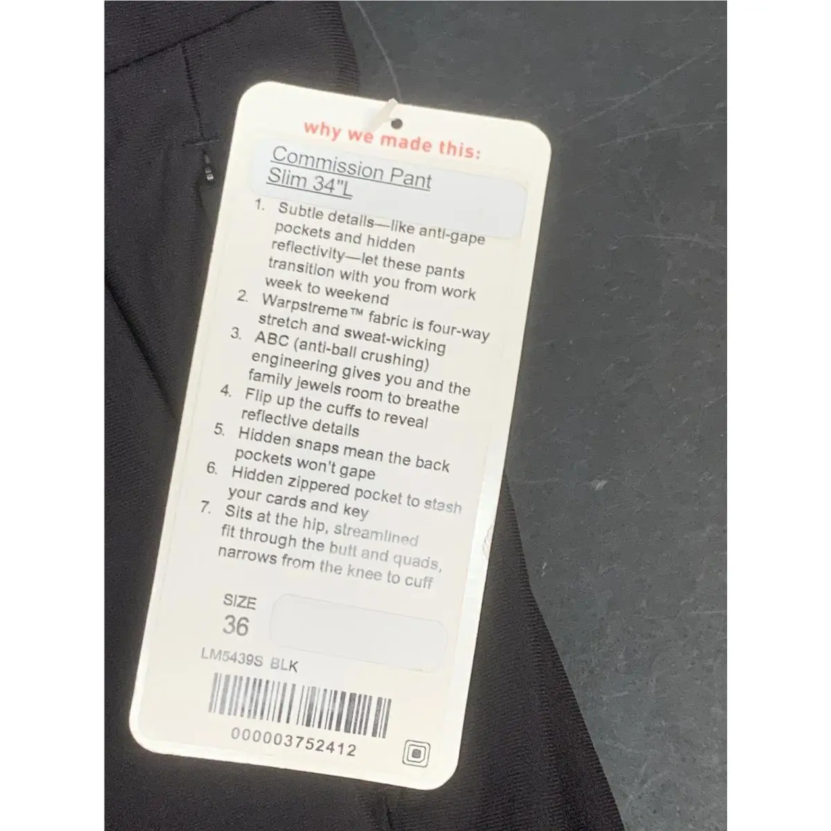Lululemon clothing - Black 3