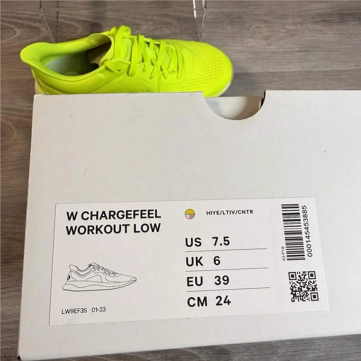 Lululemon shoes - Lululemon Chargefeel - Chargefeel - LW9EF3S 23-1 - Green 2