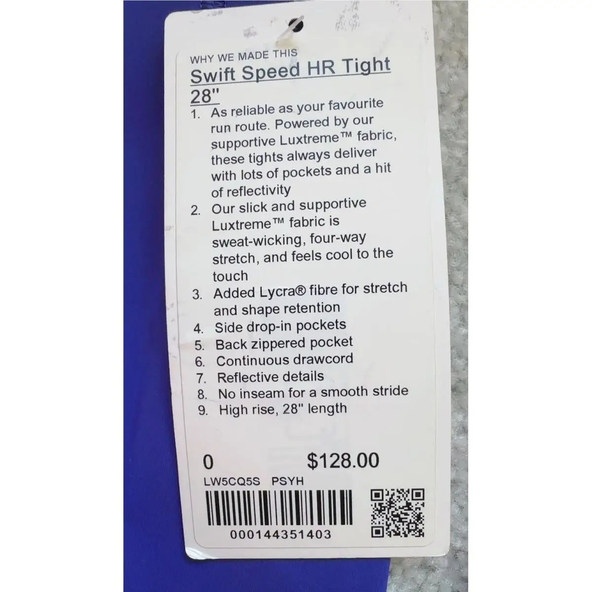 Lululemon clothing - Blue and Pink 1