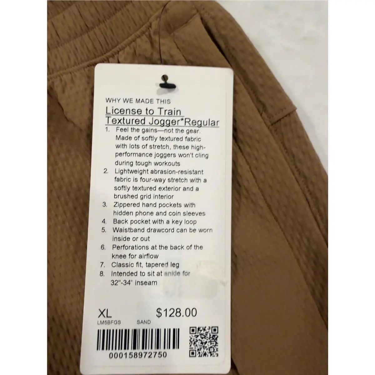 Lululemon clothing - Brown 2
