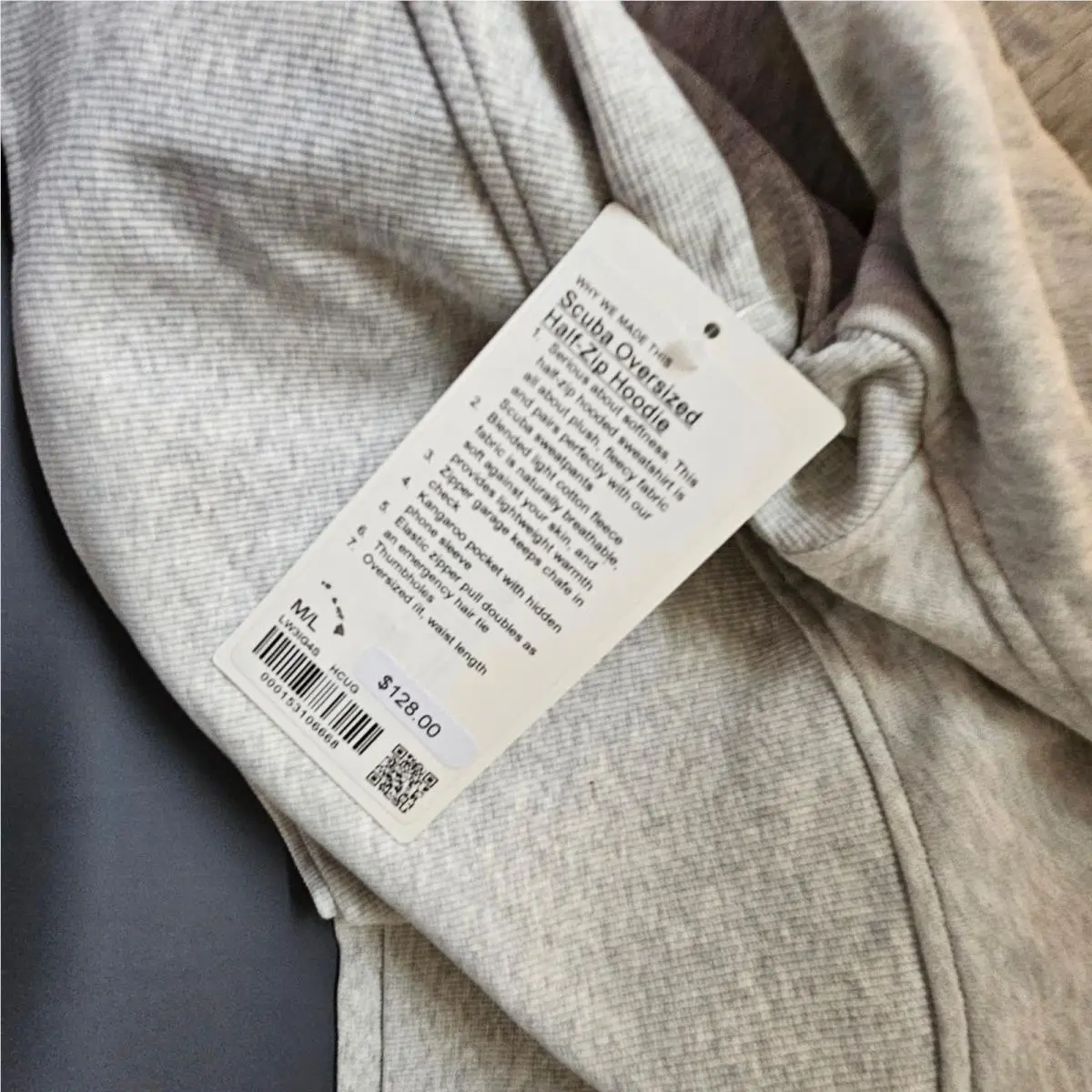Lululemon clothing - Grey 3