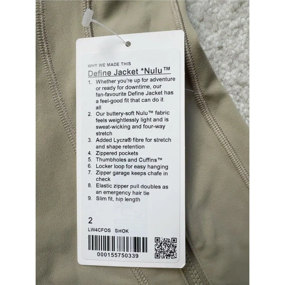 Lululemon clothing - Green 1