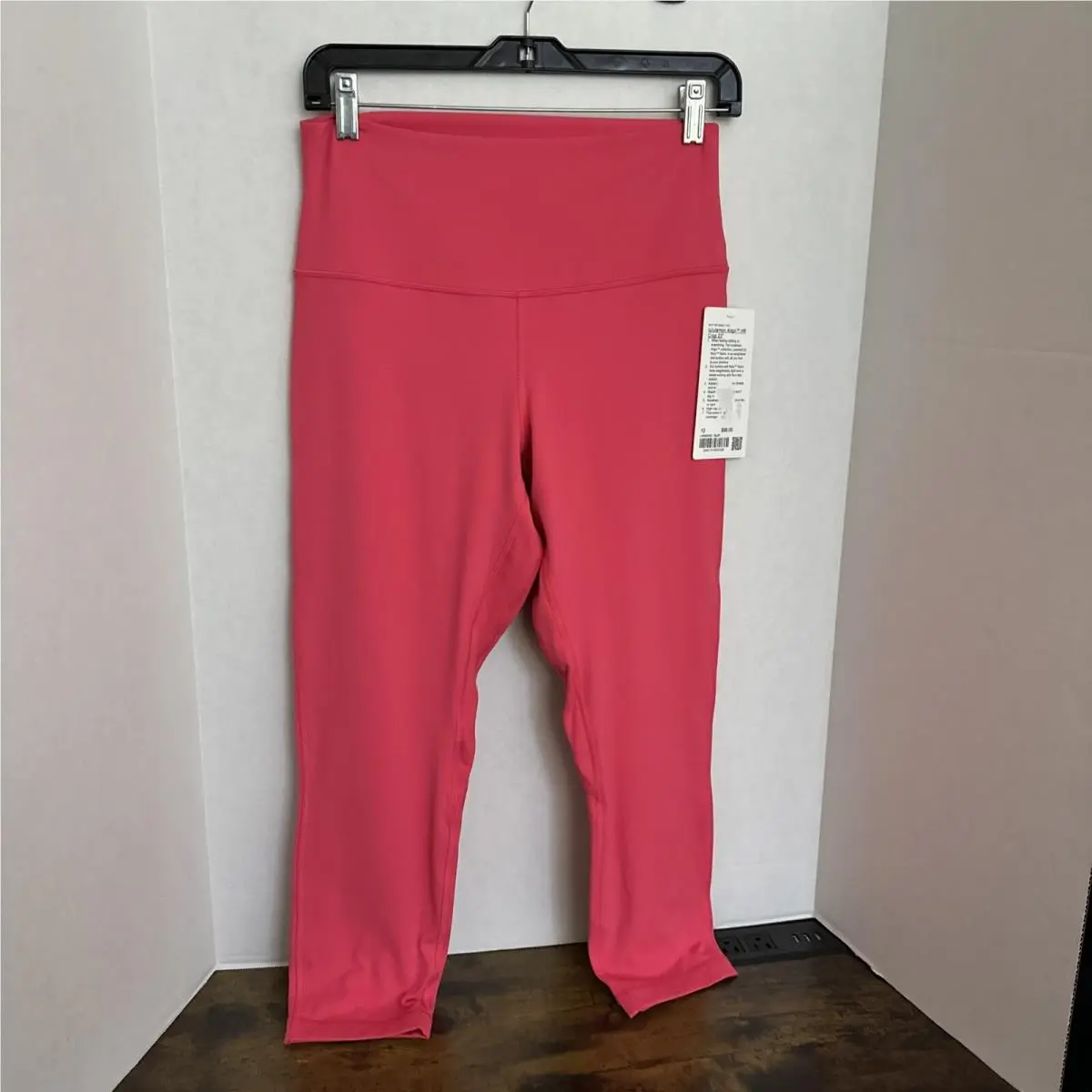 Lululemon Align HR Crop 23 Tights Size 10 LW6BWSS Glaze Pink