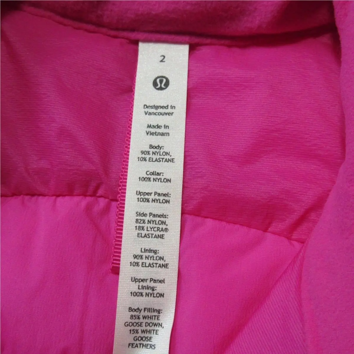 Lululemon clothing - Pink 3