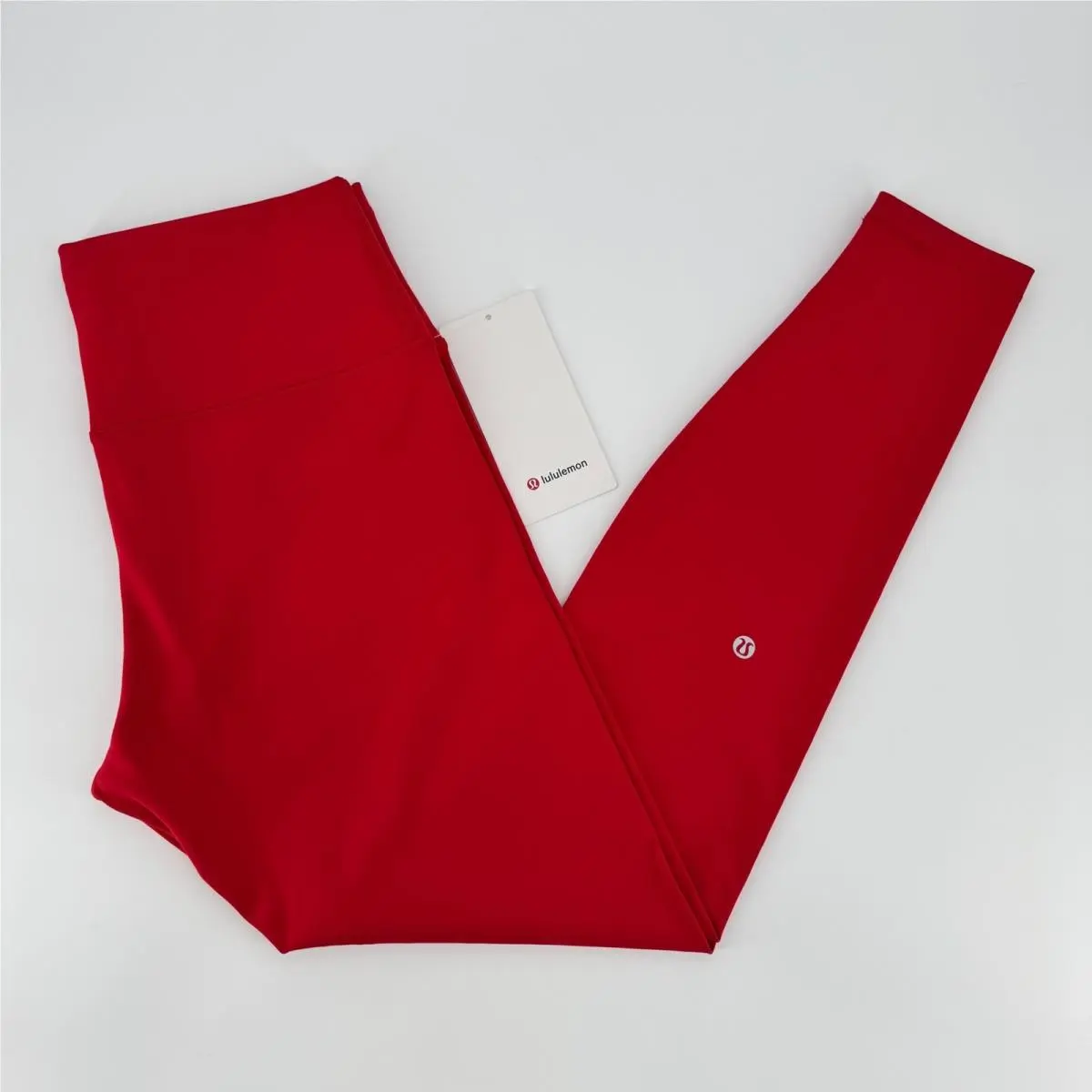 Lululemon Wunder Train HR Tight 28 No Line Oxford Red Leggings LW5IIJS Sz 12