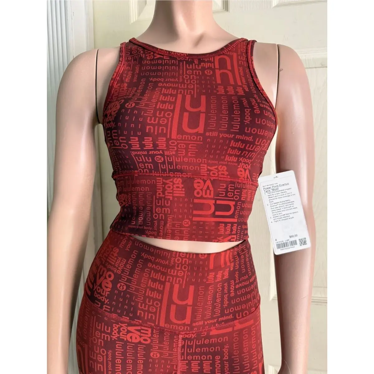 Lululemon clothing - rust 1