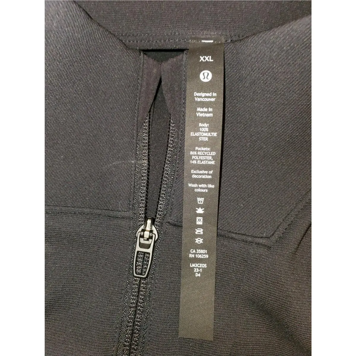 Lululemon clothing - Sojourn Jacket - Sojourn Jacket - Black 2