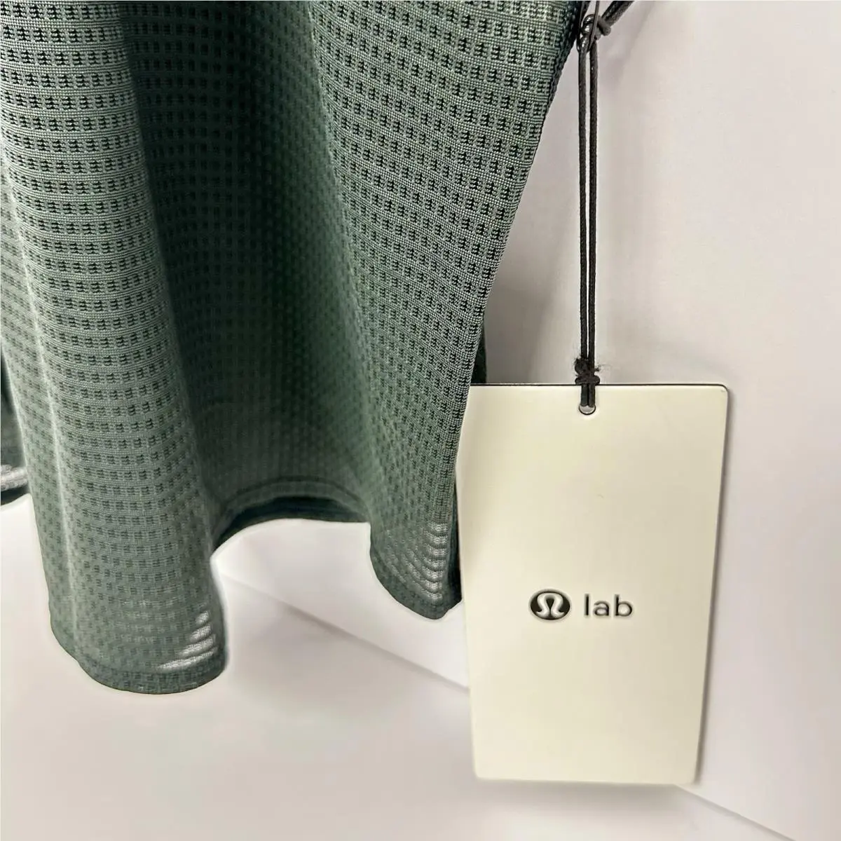 Lululemon clothing - Lululemon Lab Grid - Lab Grid - Dark Green 1
