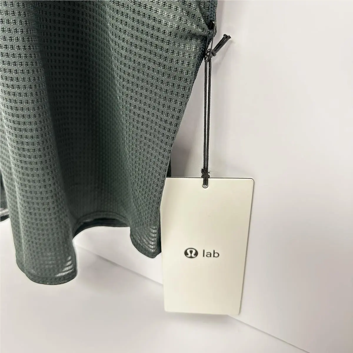 Lululemon clothing - Lululemon Lab Grid - Lab Grid - Dark Green 2