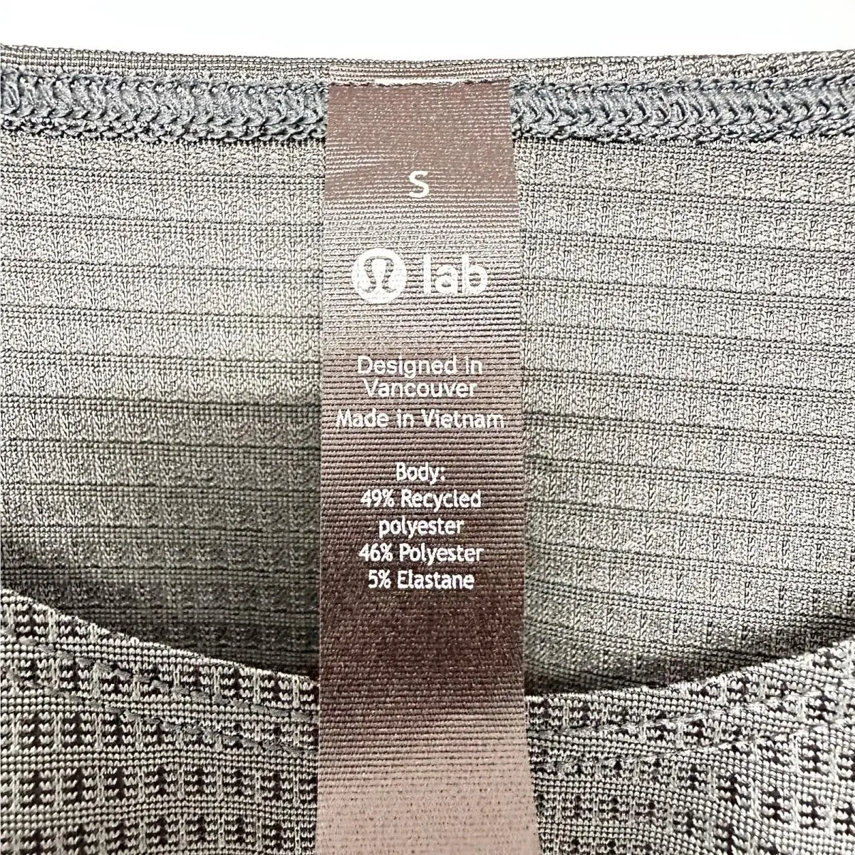 Lululemon clothing - Lululemon Lab Grid - Lab Grid - Dark Green 3