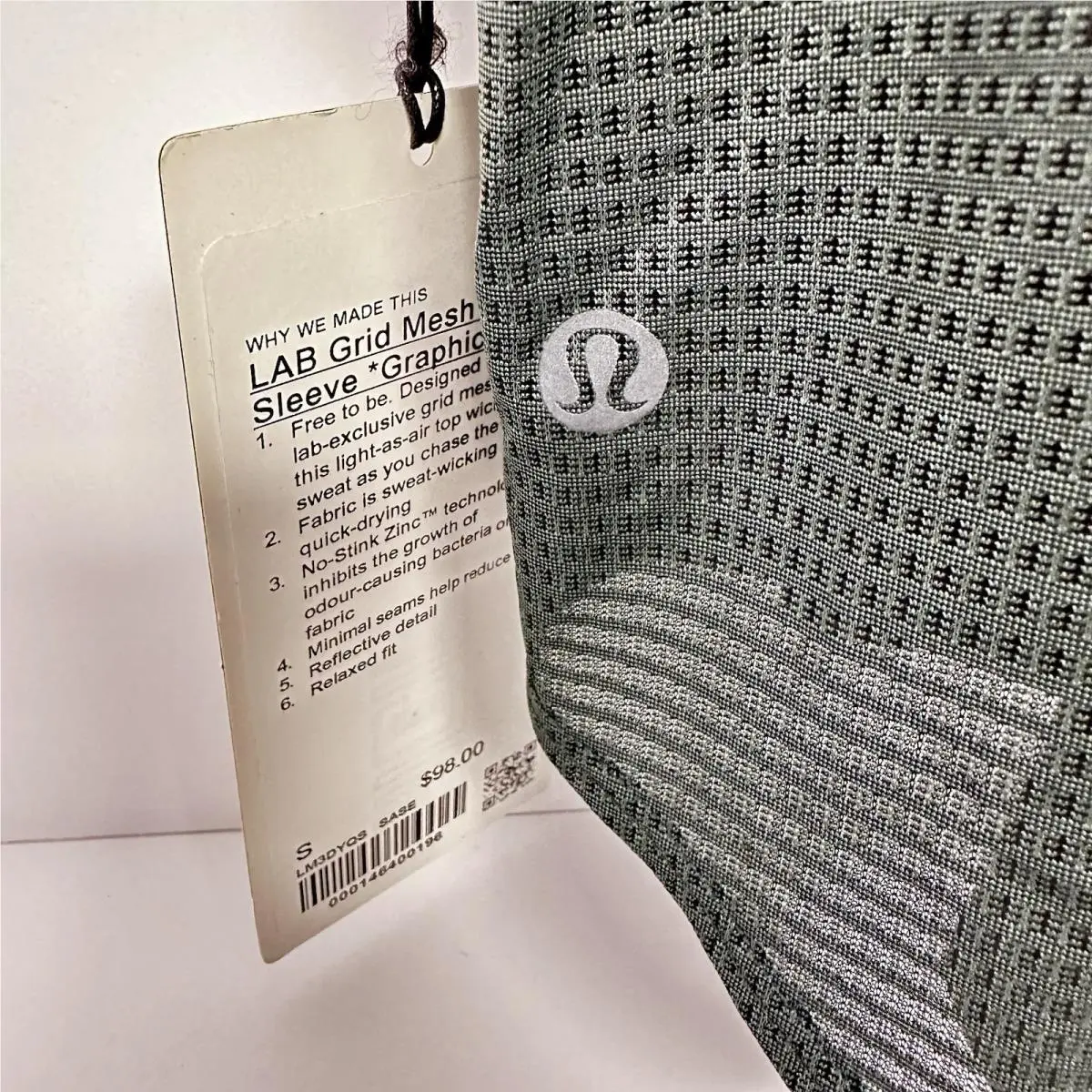 Lululemon clothing - Lululemon Lab Grid - Lab Grid - Dark Green 6