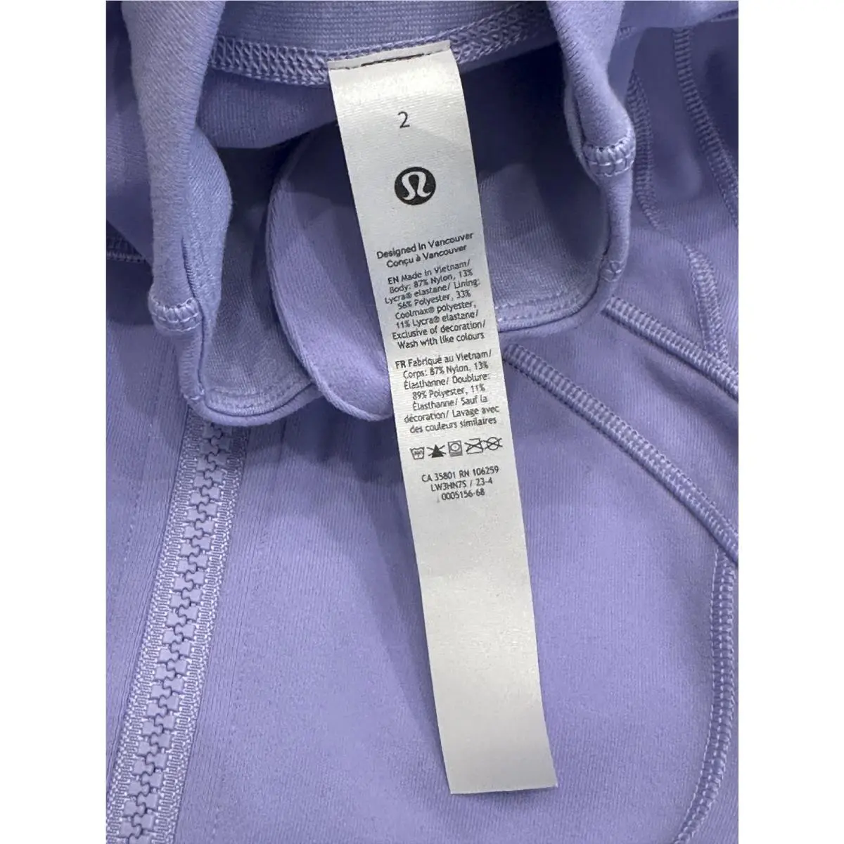 Lululemon clothing - Purple 3