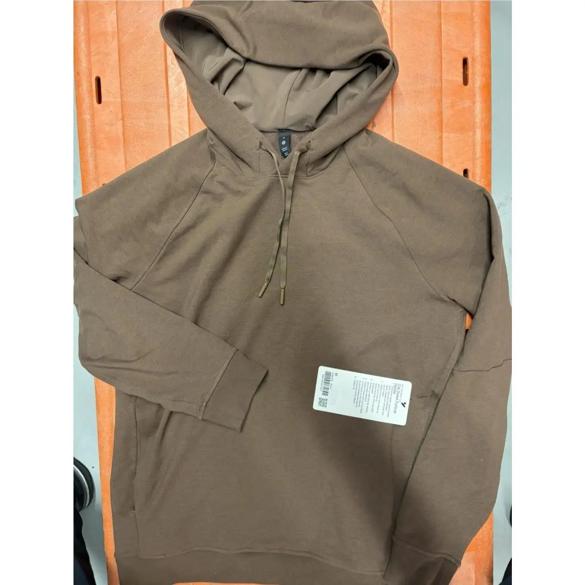 Lululemon City Sweat Pullover Hoodie - Men`s Medium Brown