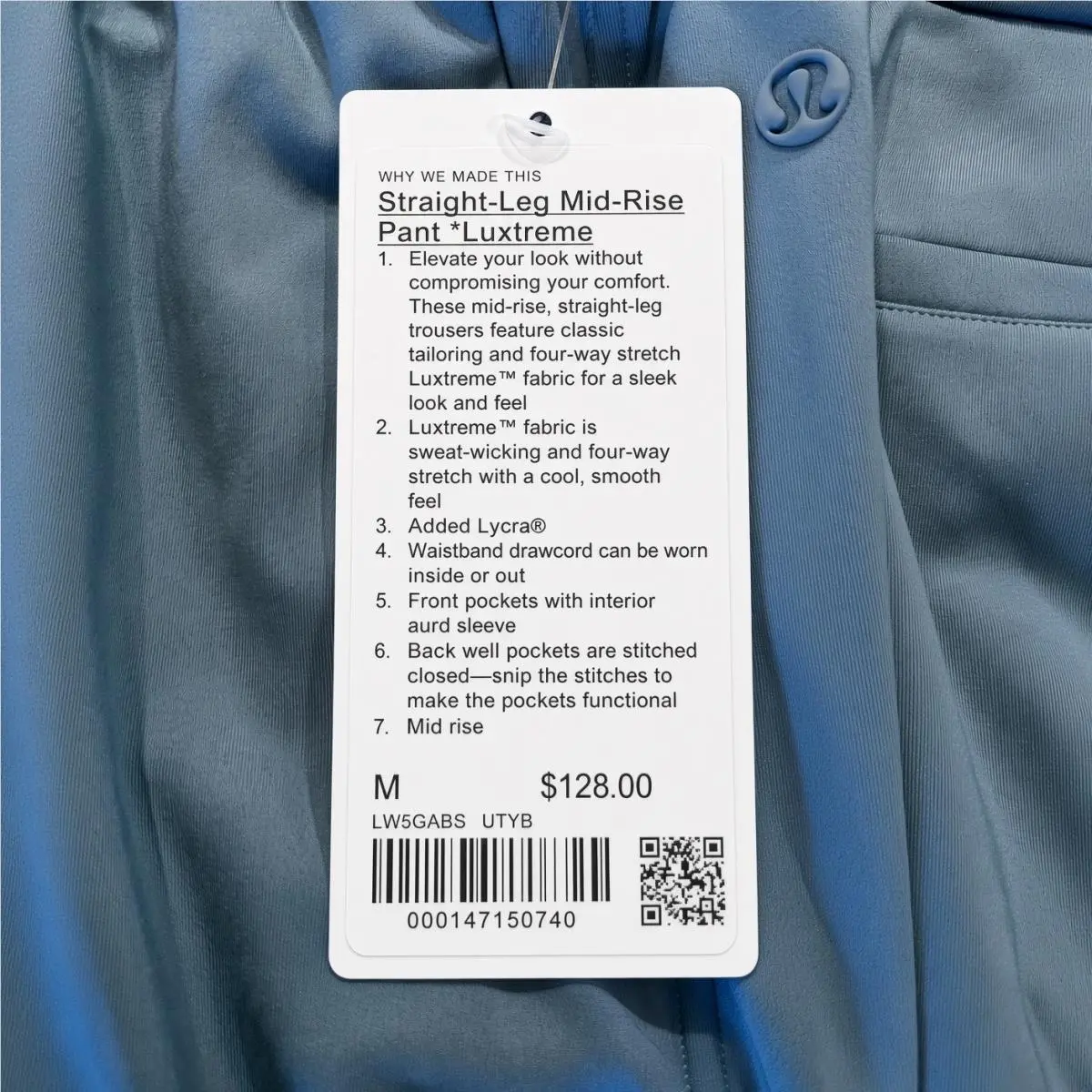 Lululemon clothing - Blue 2