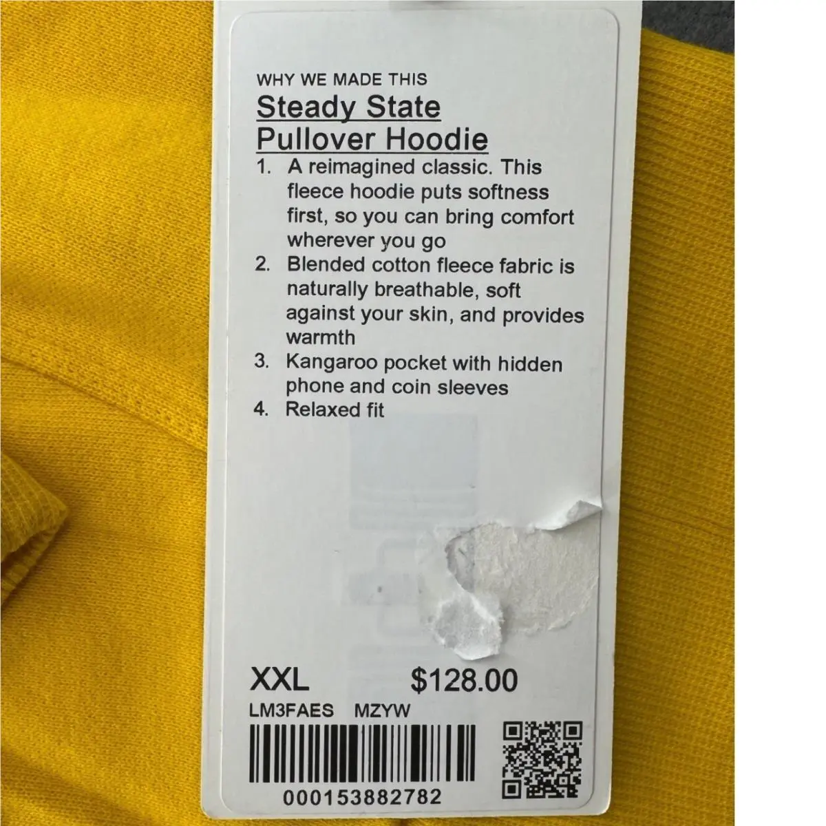 Lululemon clothing - Yellow 1