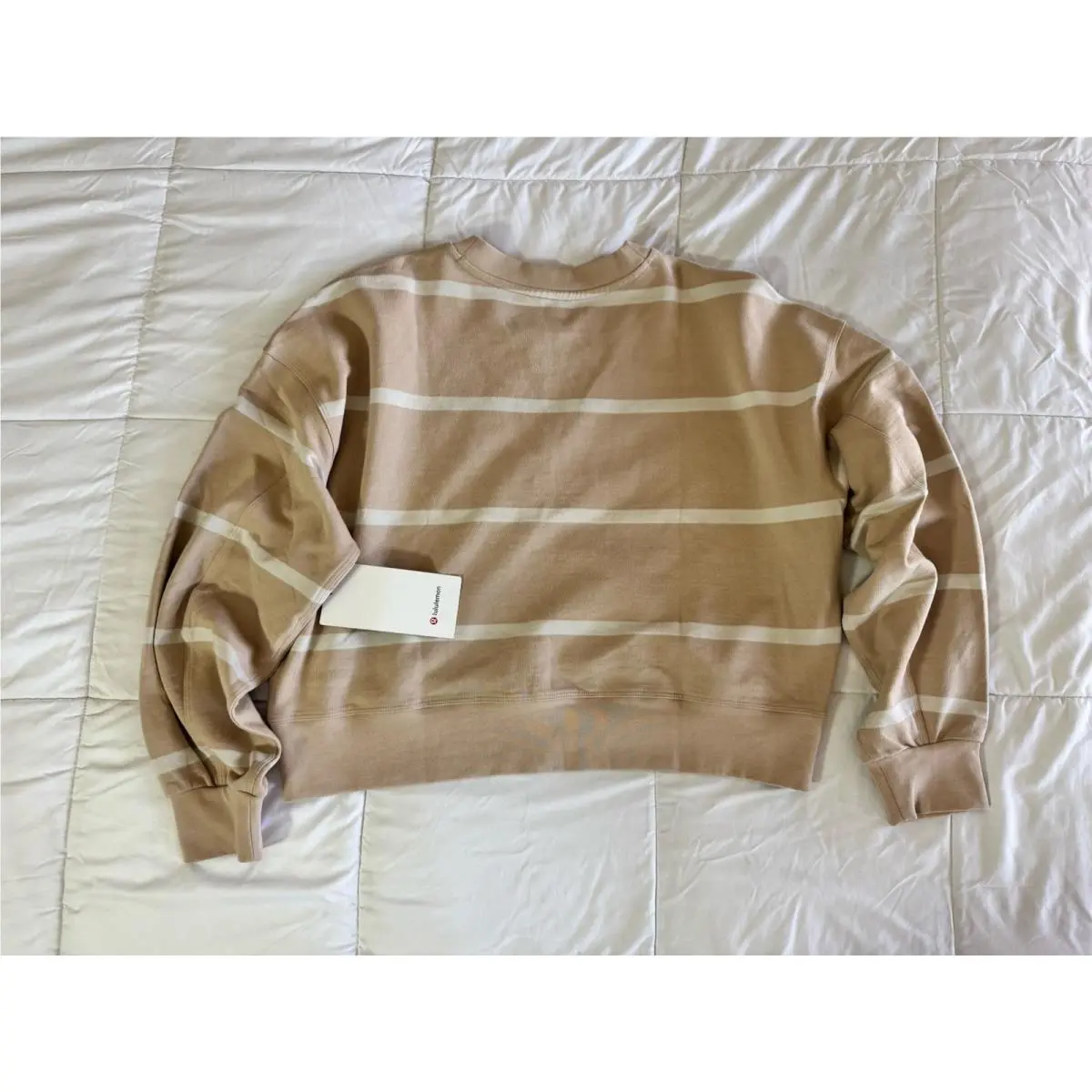 Lululemon clothing - Beige / White 6