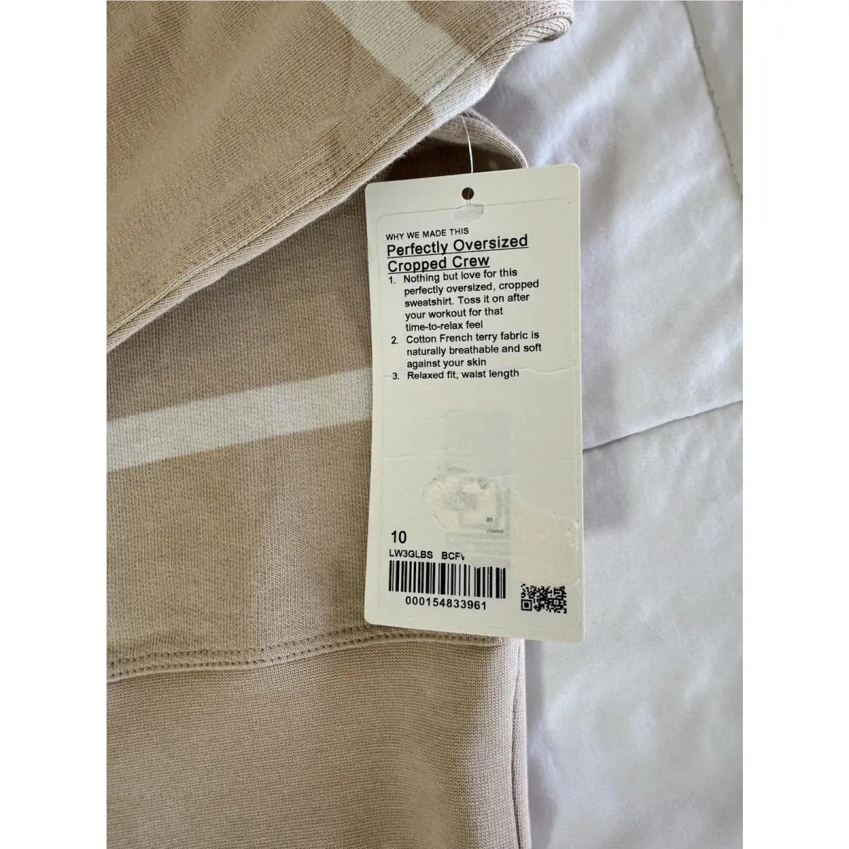 Lululemon clothing - Beige / White 0