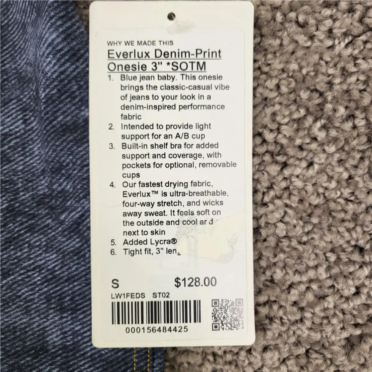Lululemon clothing - Blue 1