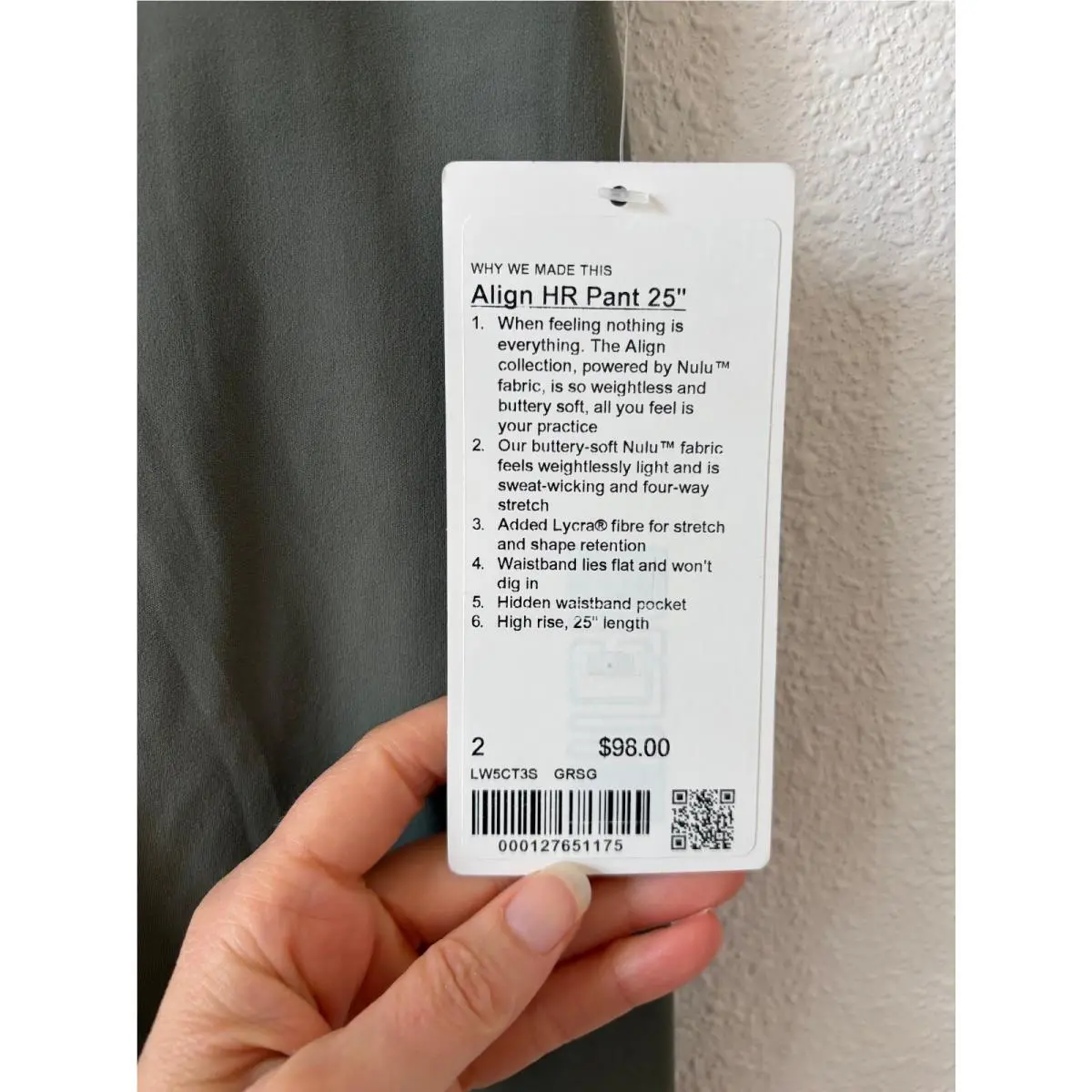 Lululemon clothing - NA - Green 2
