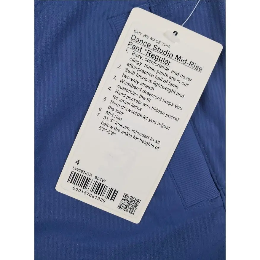 Lululemon clothing - Blue 6