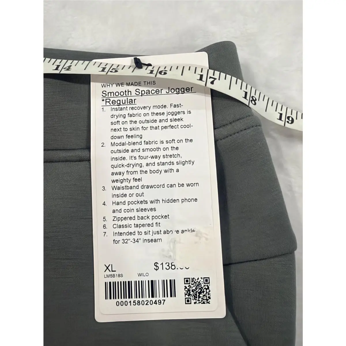 Lululemon clothing - Lululemon Smooth Spacer - Smooth Spacer - Green 4