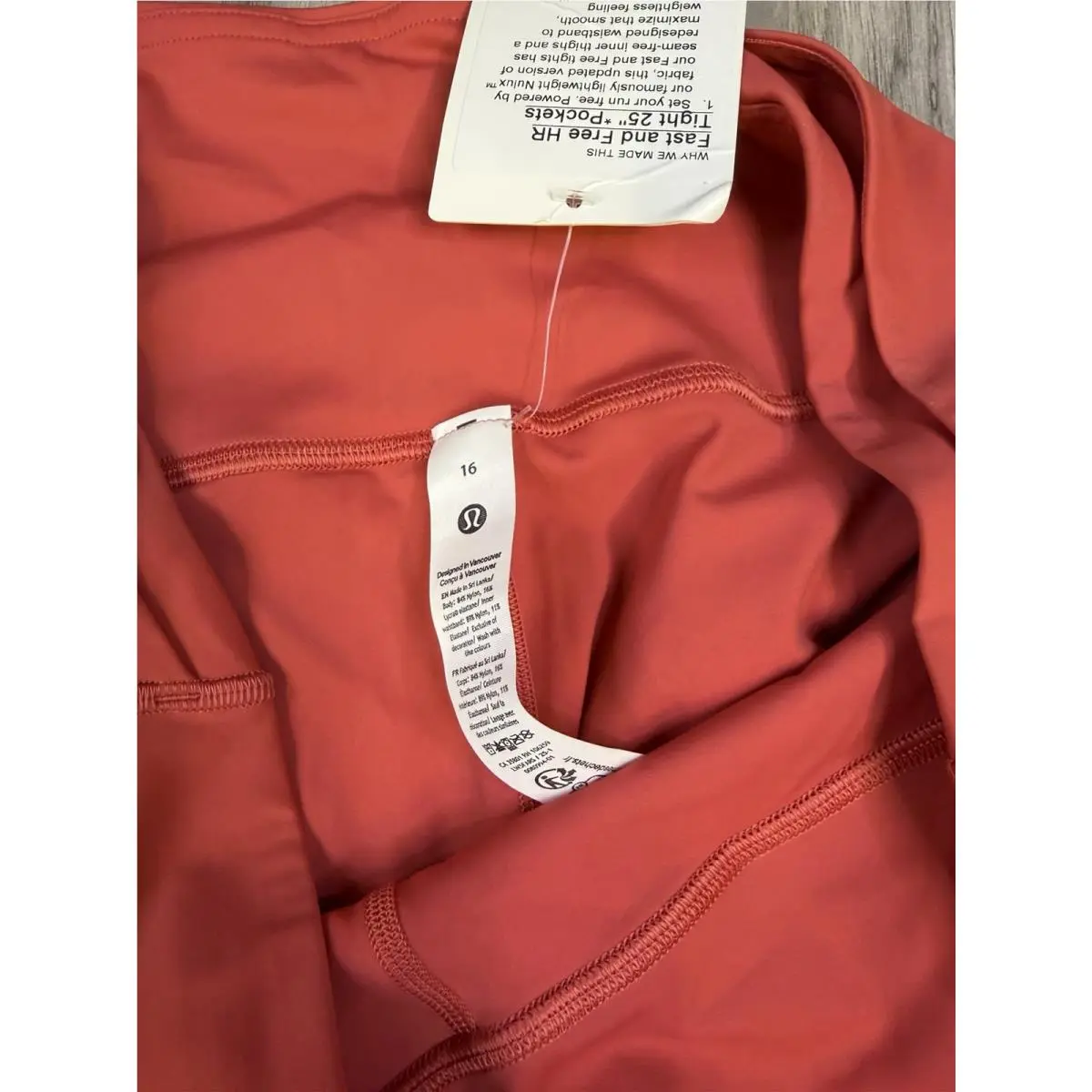 Lululemon clothing - Peach 3