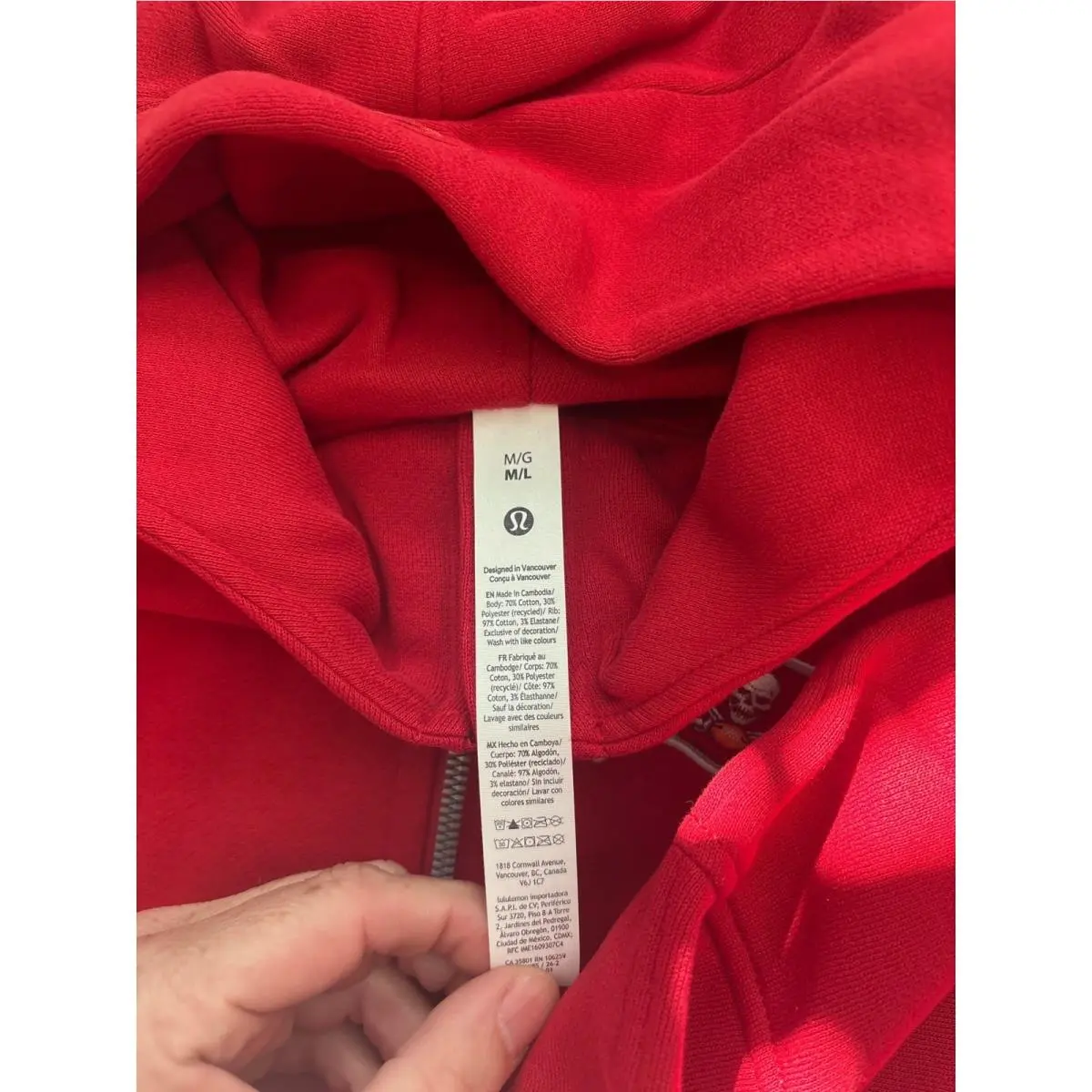 Lululemon clothing - Red 4