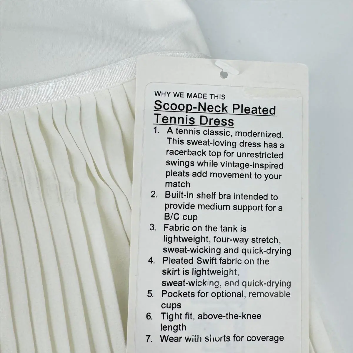 Lululemon clothing - White 4