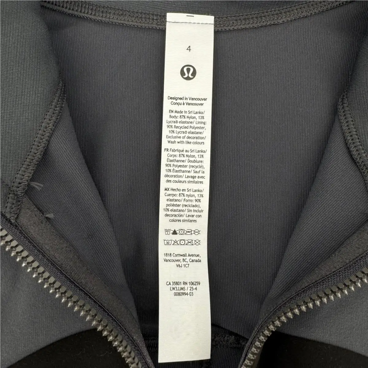 Lululemon clothing - Define Corsetry Jacket - Define Corsetry Jacket - Gray 2