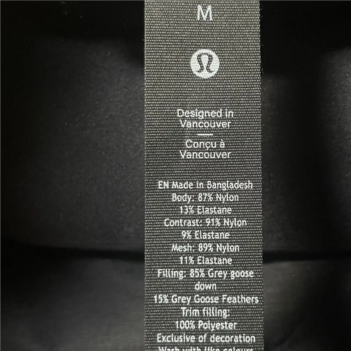 Lululemon clothing - Lululemon Navigation - Navigation - Black 5