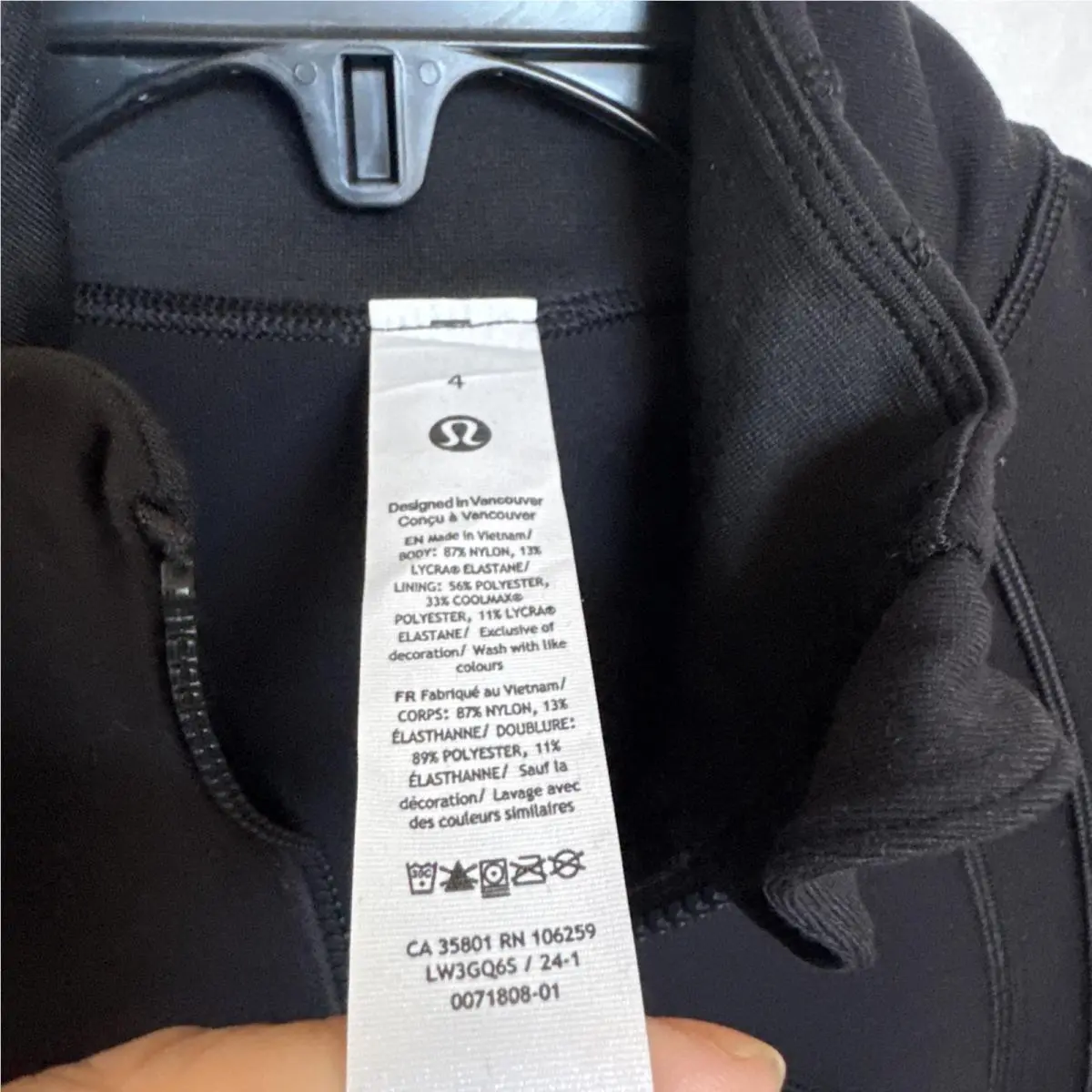 Lululemon clothing - Define Jacket - Define Jacket - Black 3