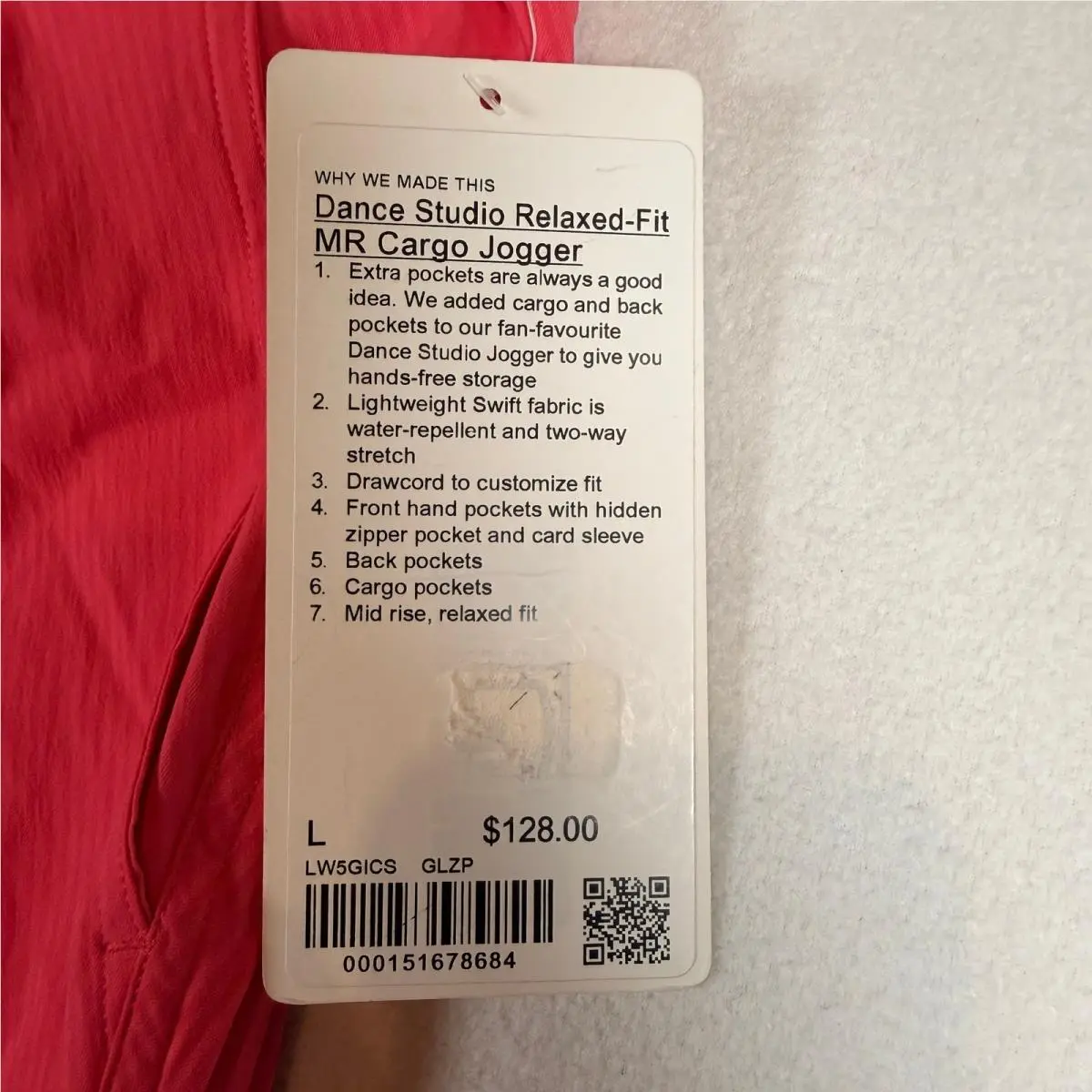 Lululemon clothing - Pink 1