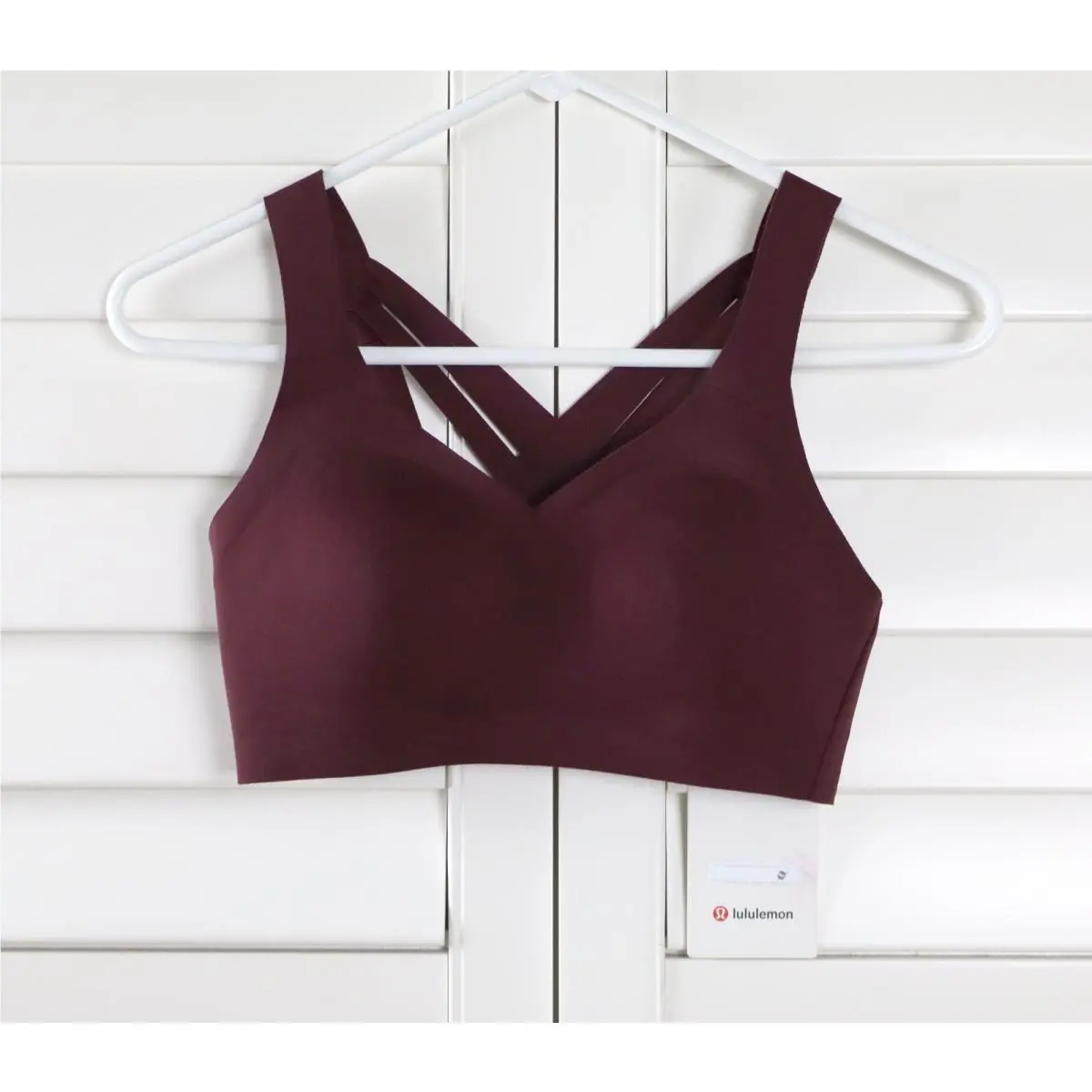 Lululemon Athletica Enlite Weave Padded Athletic Sports Bra Top Size 32B