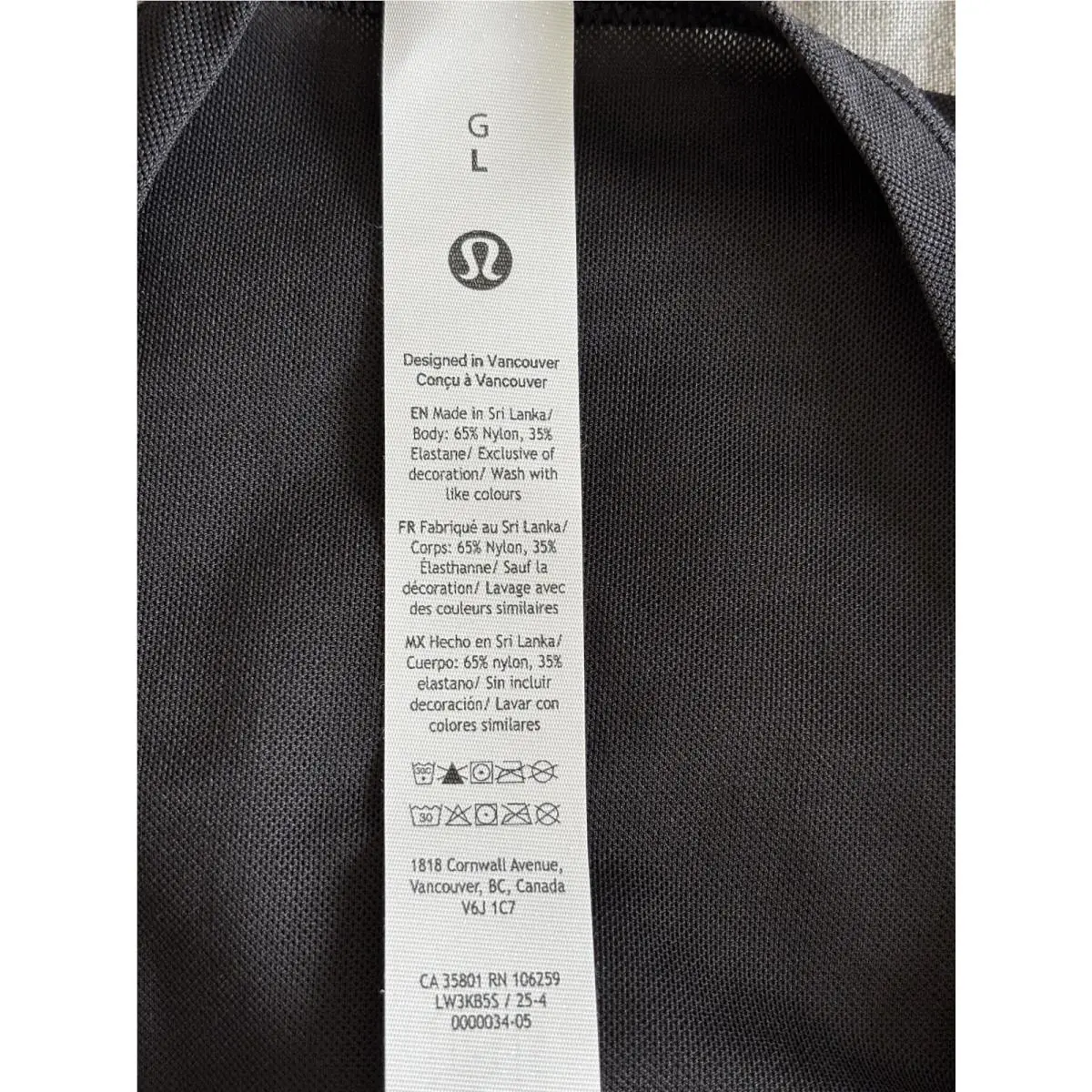 Lululemon clothing - Black 2