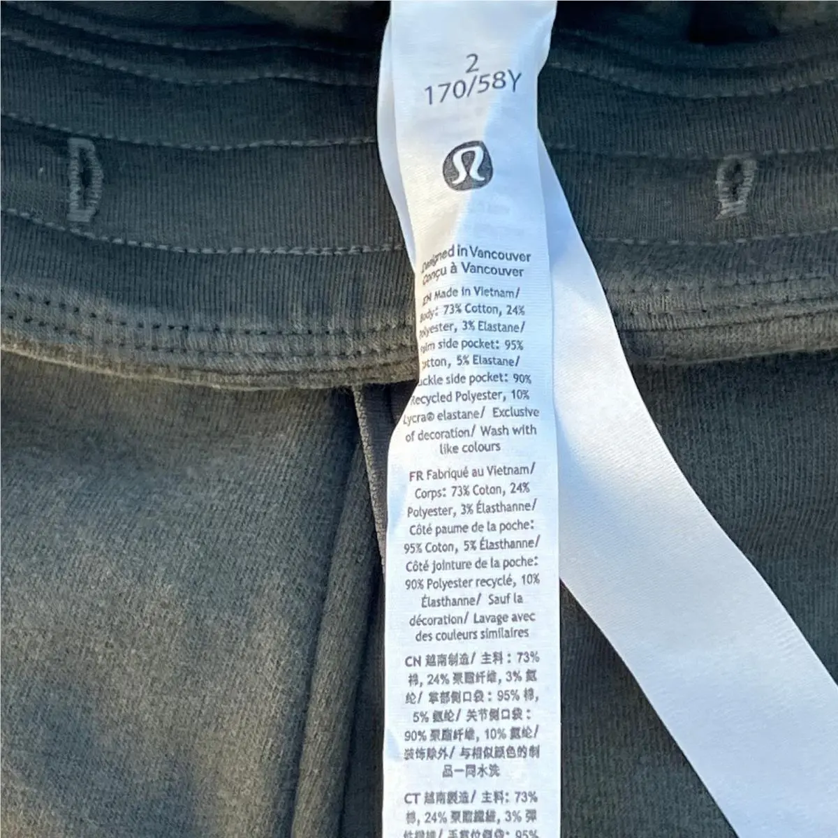 Lululemon clothing - Green 2