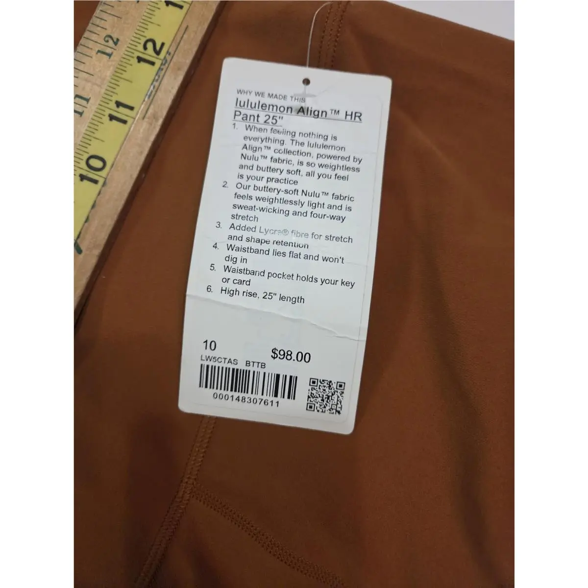 Lululemon clothing - Brown 5