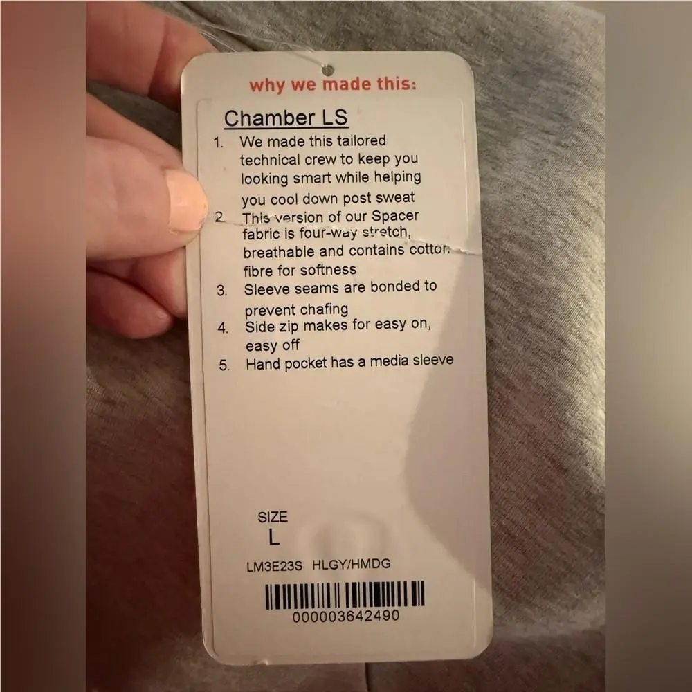 Lululemon clothing - Gray 8
