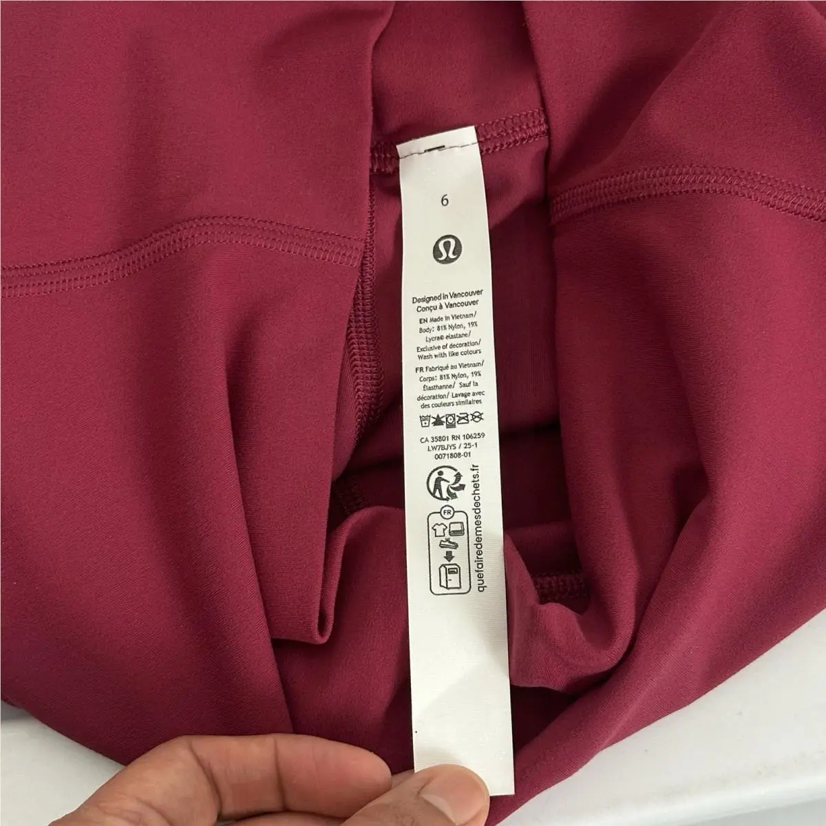 Lululemon clothing - Lululemon Align - Align - magenta smoke 4