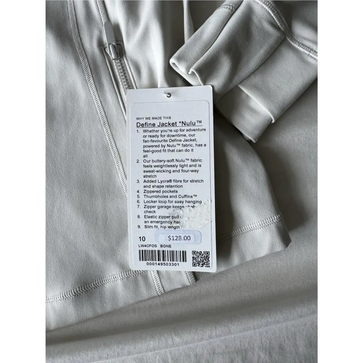 Lululemon clothing - Lululemon Define - Define - Ivory 0