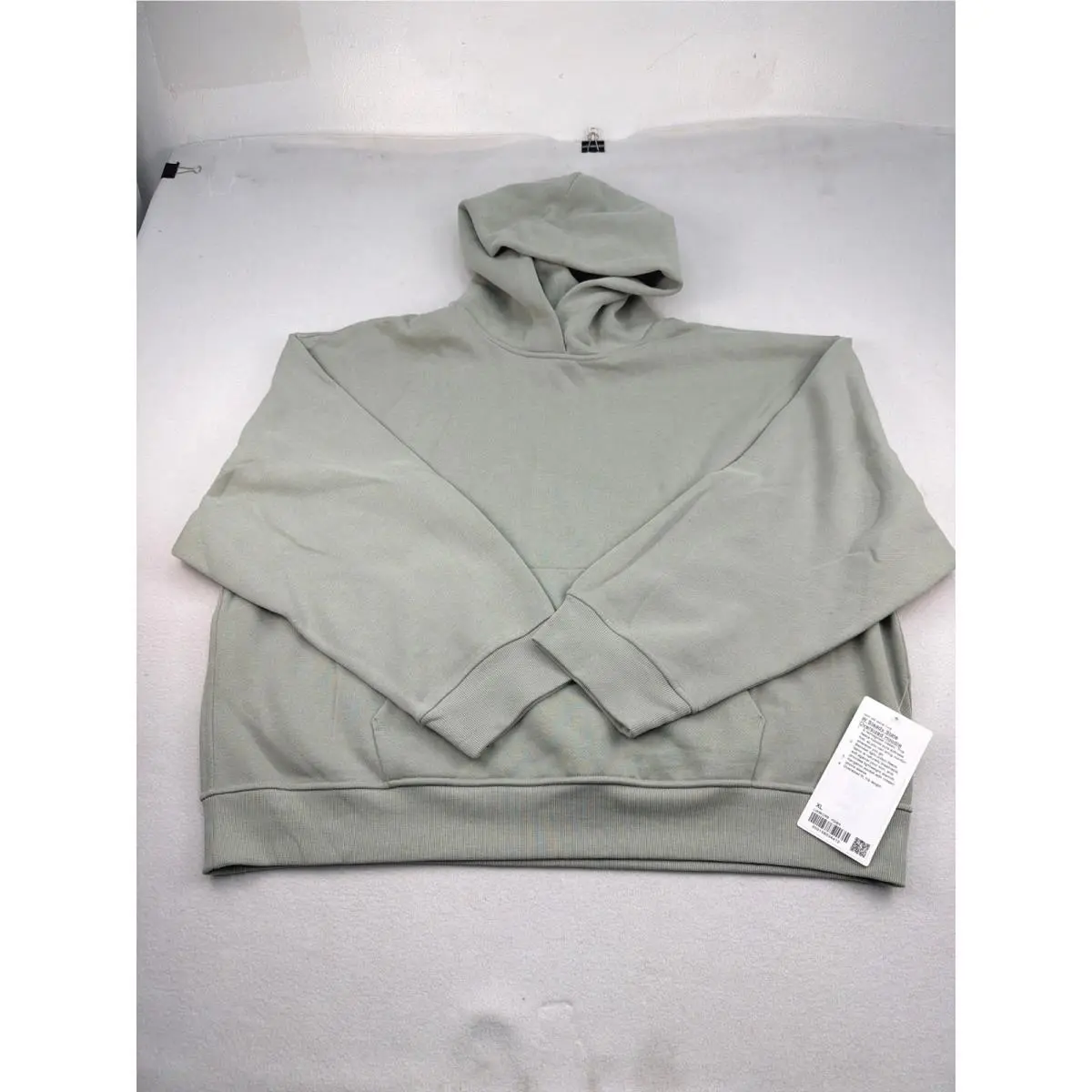 Lululemon W Steady State Oversized Hoodie Fog Green Fogn Size XL LW3KCRS