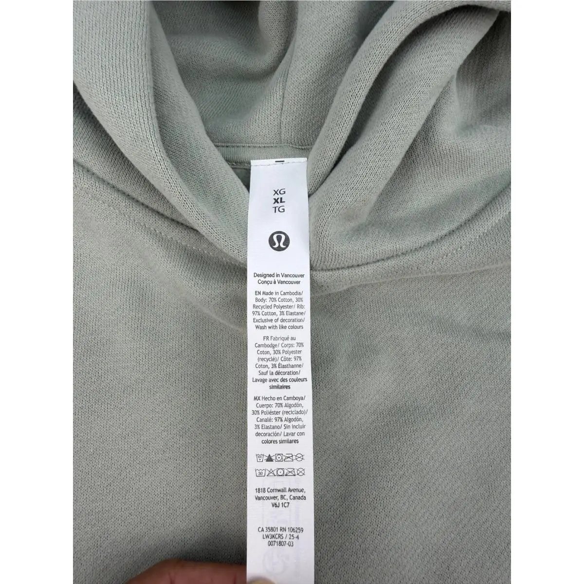 Lululemon clothing - Green 1