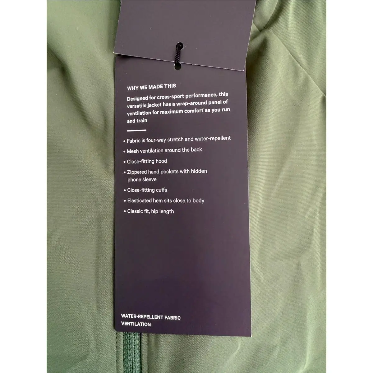 Lululemon clothing - Pace Breaker Jacket - Pace Breaker Jacket - Green 5