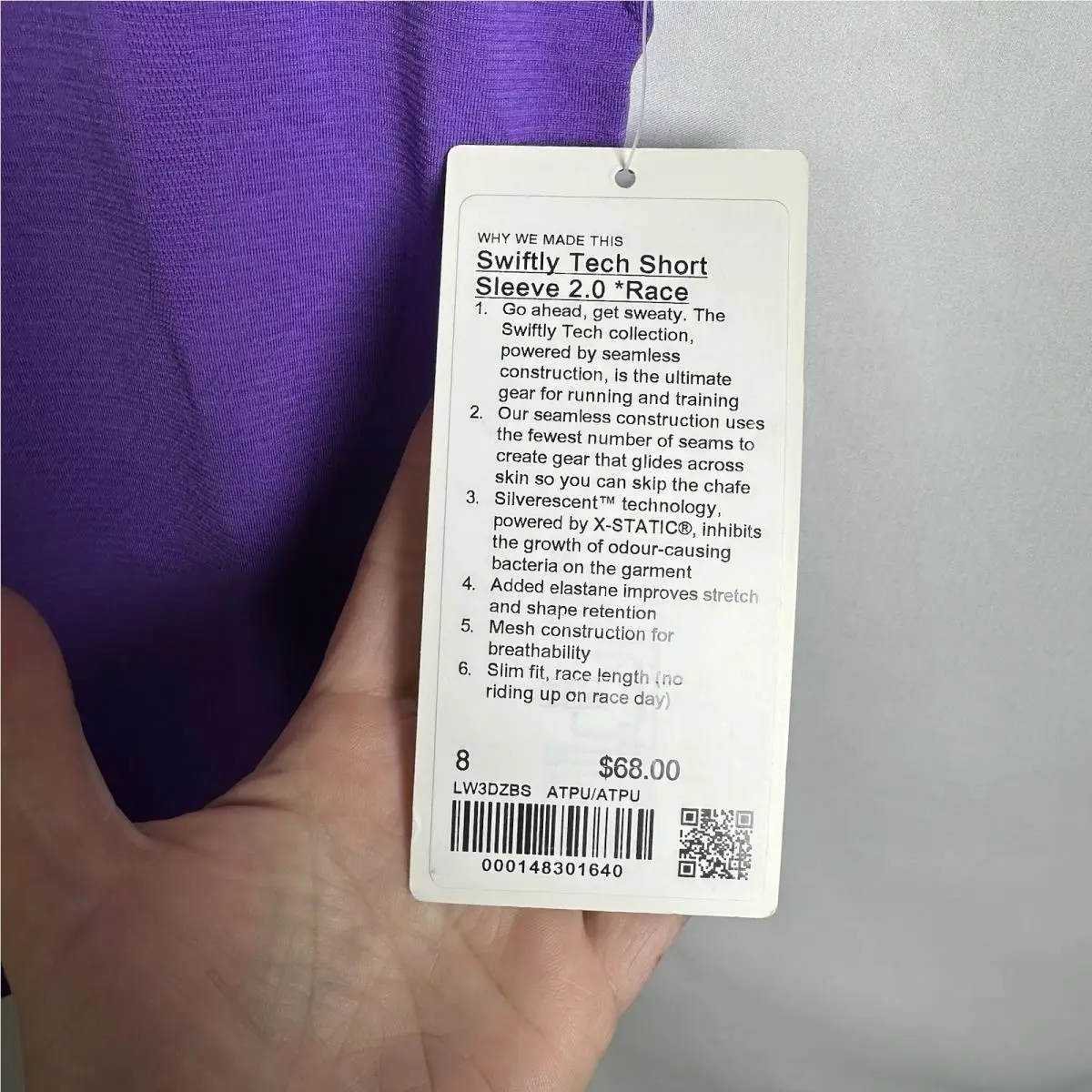 Lululemon clothing - Purple 2