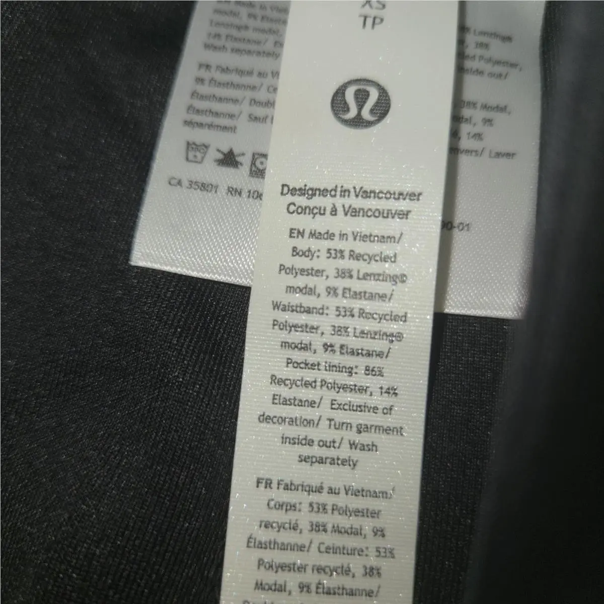 Lululemon clothing - light ivory 2