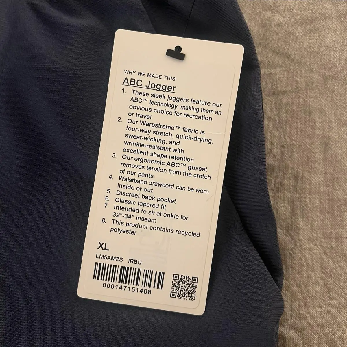 Lululemon clothing - M5AMZS - M5AMZS - Blue 3